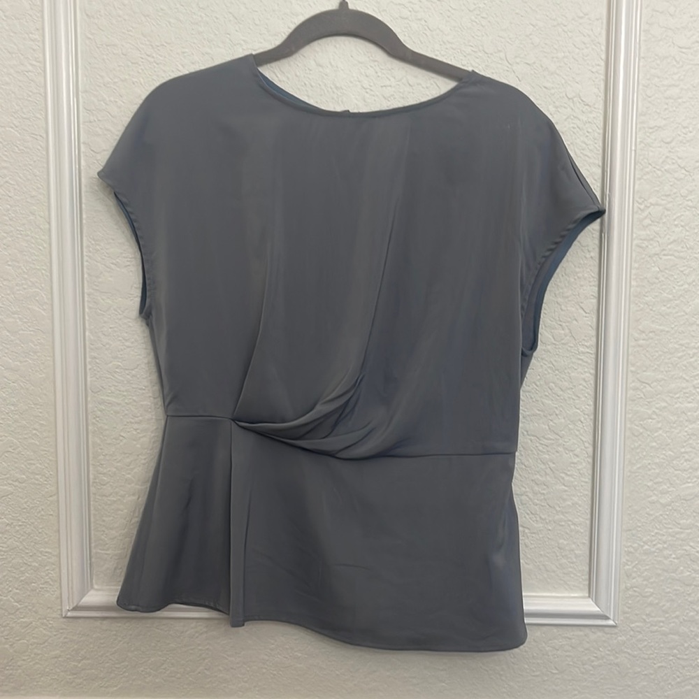 Motf top Grayish Blue